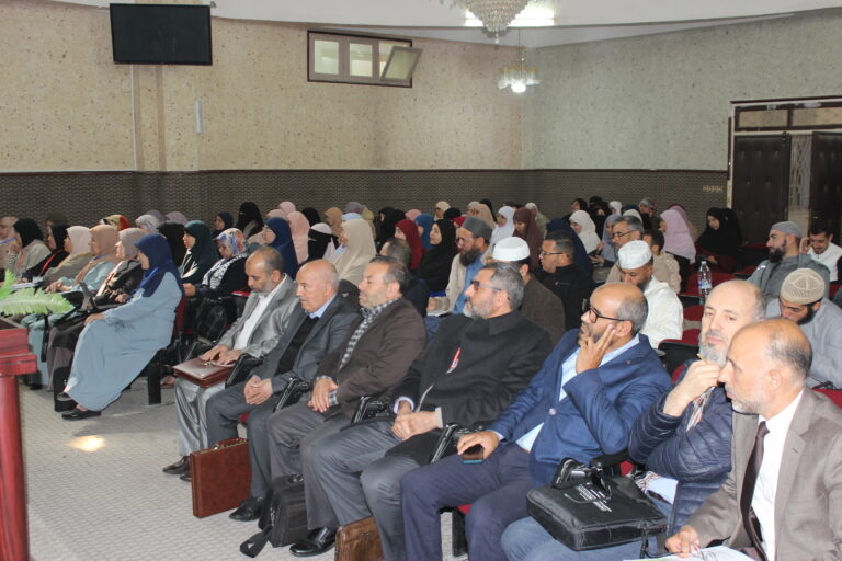 إعلان عن تنظيم محاضرة